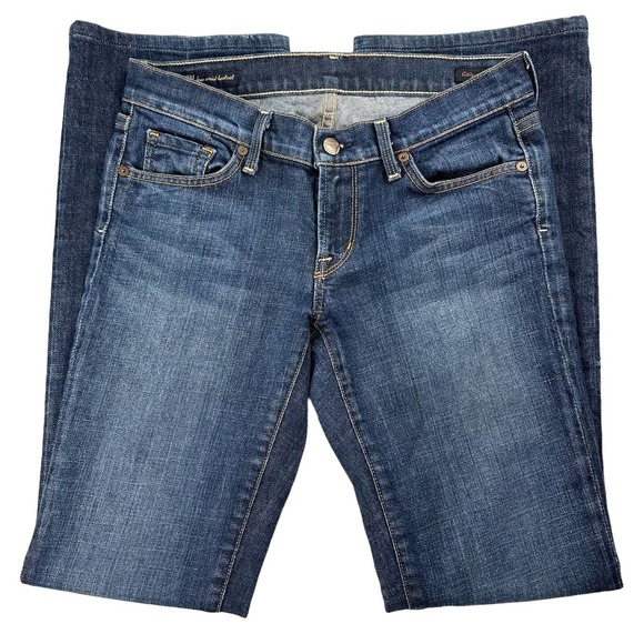 Citizens of Humanity Margo Low Waist Bootcut Denim Jeans Riviera Size 27 - Picture 4 of 12